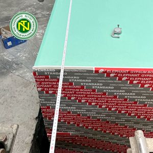 Bình thường không thấm nước làm bằng máy trang trí tấm thạch cao cho gạch Trần và vách thạch cao nhà máy Giá bán - Product Image 6