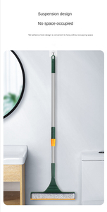 ארוך ידית מתקפל חלון רתיק דו צדדי גומי מנקה מברשת לבית ולרכב זכוכית - Product Image 6