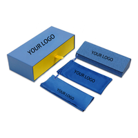 Ensemble d'emballage pour lunettes de soleil et lunettes de vue XUZE, étuis en carton, pochette en microfibre, logo personnalisé disponible - Boîte cadeau design