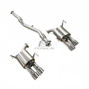 Sistema de Escape Catback de Alto Rendimiento con Cuatro Salidas para <span class=keywords><strong>Subaru</strong></span> <span class=keywords><strong>Impreza</strong></span> WRX <span class=keywords><strong>STI</strong></span> 2.0L 2.4L 2.5T, Modificaciones y Mejoras para Carreras - Product Image 6
