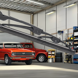 ZD Factory OEM Natural Rubber Boneless Structure Windshield <b>Wiper</b> Blade for Avensis Jetta Skoda Polo (14 In) - Product Image 2