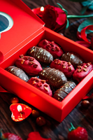 Boîte Cadeau Personnalisée de Biscuits et Noix Premium 2 Pièces, Emballage Alimentaire en Carton Qualité Alimentaire pour Chocolats, Dattes et Desserts du Ramadan
