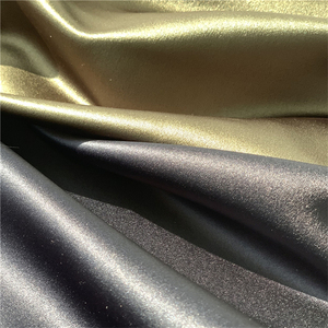 KKF8715-58 Heavy <b>Weight</b> Glossy Thick Luxury Satin <b>Fabric</b> for Wedding Dress - Product Image 5