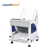 Machine commerciale à trancher les toasts couteau à dents fines en acier inoxydable importé machine à trancher les sacs carrés 31 couteaux trancheuse à pain