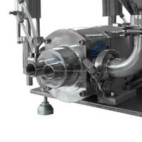 Machines de remplissage de pompe à rotor 3RP en acier inoxydable direct d'usine Shenghui avec servomoteur à trémie petite machine de remplissage pneumatique