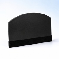 Outil de nettoyage d'écran pour protecteur d'écran de téléphone, raclette pour film hydrogel, carte de pose, application de vinyle avec logo et taille personnalisée