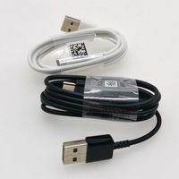 Chargeur USB 15W Prise EU/US/UK Adaptateur de charge rapide Câble USB vers Type C pour Samsung Galaxy S10 S8 S9 Plus Note 8 Note 9