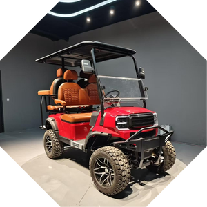 Precio de fábrica 72V Plomo-ácido y litio Street Legal 6 Seat Carros de golf de caza eléctricos - Product Image 3