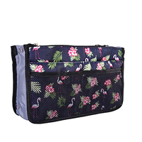 Organisateur de sac à main Periea Chelsy, 13 poches, 2 compartiments zippés, poignées renforcées lavables, rembourrage structuré