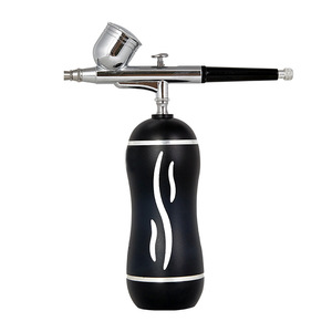 Portable Rechargeable Airbrush With Automatic <b>Pump</b> And Stop Function For Makeup Gravity Feed Adjustable Speed Settings - Product Image 4