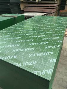 Lámina de Contrachapado Marino de Plástico PP Verde de 4x8 y 18 mm con Revestimiento de Película para Construcción, Diseño Industrial, para Panel de Encofrado - Product Image 4