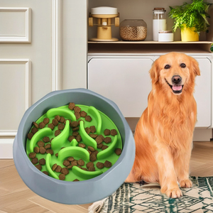 Multifunktion ale rutsch feste Silikon-Tier fütterung Ungiftige Hunde katze Slow Food Bowl Essential Puppy Eating Drinking Eating Bowl - Product Image 1