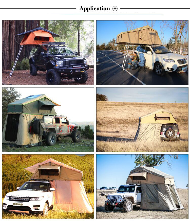 Durable Oxford Outdoor Car Tent Private Changing Room Suv Roof Top Tent Camping