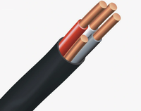 Cable Subterráneo Zetastone NMWU con Conductor de Cobre, Aislamiento de Polietileno Reticulado, Revestimiento de PVC FT1, 14AWG/10AWG, 300V