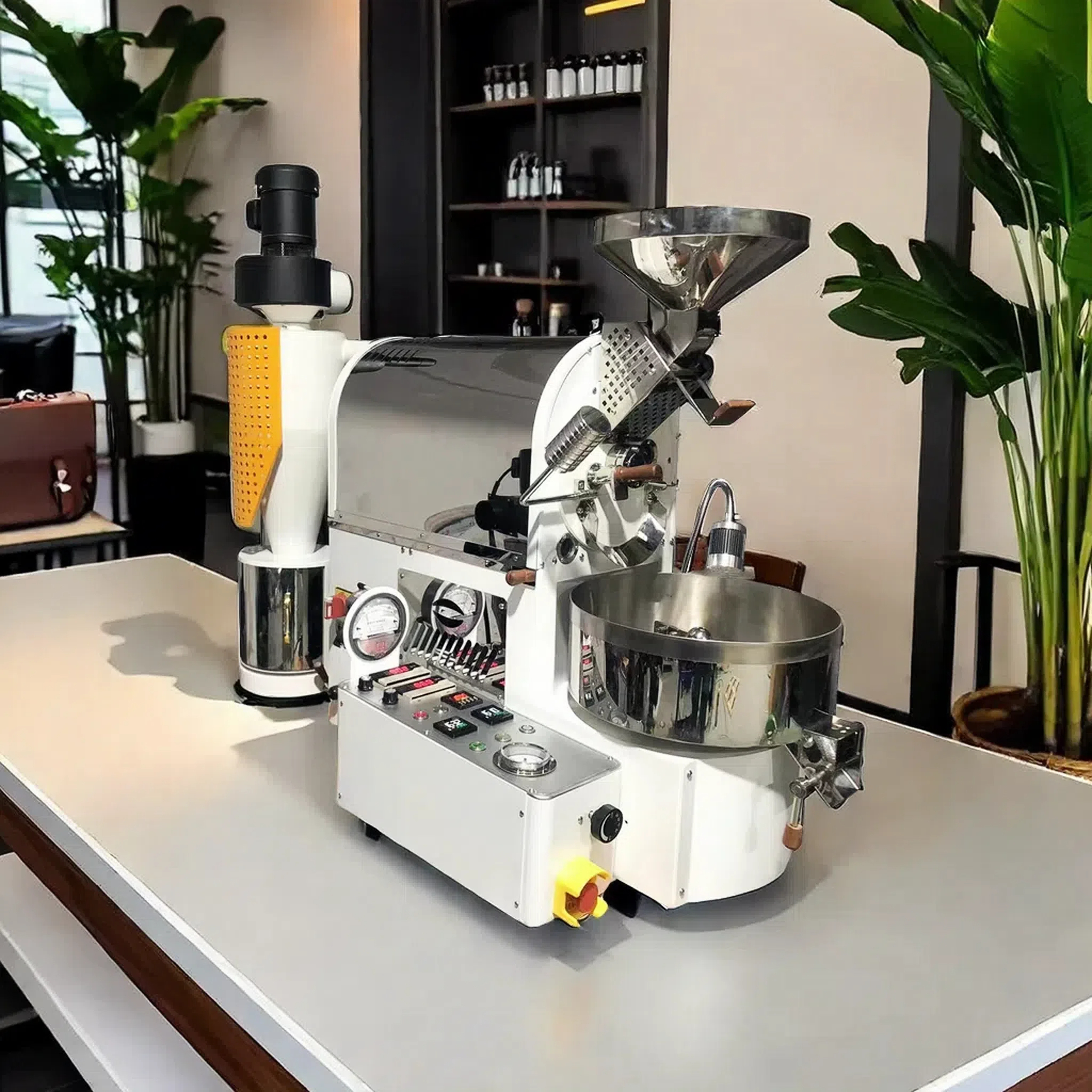 熟練の職人技が光る ホットトップコーヒーロースターの販売 - 精密さと 