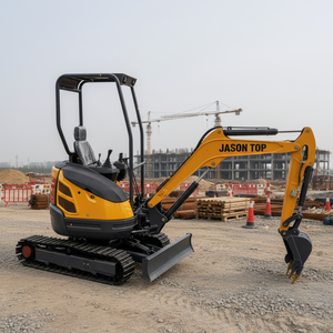 Mini-excavatrice sur chenilles JT25 de <span class=keywords><strong>2</strong></span>,<span class=keywords><strong>5</strong></span> <span class=keywords><strong>tonnes</strong></span>, machine de terrassement agricole, micro-excavatrice de démolition et de brisage - Product Image 6
