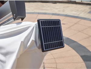 <span class=keywords><strong>Tucci</strong></span> luxe 3*4m extérieur parasol de jardin en porte-à-faux crème blanc noir LED lumière solaire pour cour et hôtel mobilier d'extérieur - Product Image 5