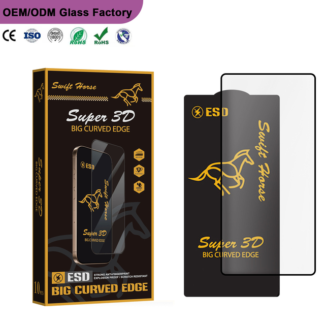 For TECNO Mobile Phones HD Clear High Transparent Anti-Shock Anti-Scratch Anti-Static Tempered Glass Protector Factory Direct