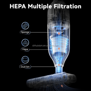 Norme européenne Aspirateur à main haute puissance Nettoyeur de voiture portable à grande aspiration Langue de fonctionnement allemande Filaire sec - Product Image 6