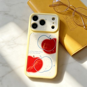 Custodia Protettiva <span class=keywords><strong>in</strong></span> <span class=keywords><strong>Silicone</strong></span> Acrilico Unico per <span class=keywords><strong>iPhone</strong></span> 17 Pro 16 14 Pro, Design Mela Rossa Creativa, Alta Estetica, per Donna - Product Image 5