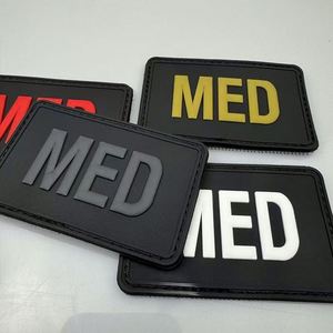 Patch en silicone PVC souple 3D personnalisé, gaufré, à thermocoller, avec logo de marque privée pour vêtements, chapeaux, sweats à capuche avec patch en PVC - Product Image 2