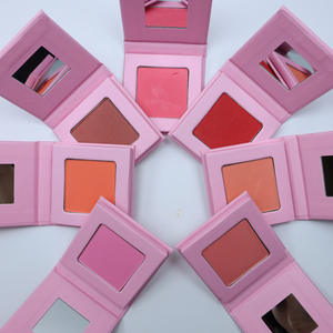 All'ingrosso vivace roseo rosso fard Palette doppio-prendere pigmento alto opaco e rugiada guancia fard 5g polvere minerale per il viso - Product Image 1