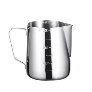 Pichet à lait Ecocoffee Professional Europe Silver <span class=keywords><strong>Motta</strong></span> 350ml 550ml 900ml en acier inoxydable écologique pour les services à café et à thé - Product Image 6