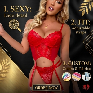 Culotte string sexy taille basse pour femme adulte, imprimé léopard, en dentelle et élasthanne, sans couture, respirante, tricotée, fine, lavable à la main - Product Image 1
