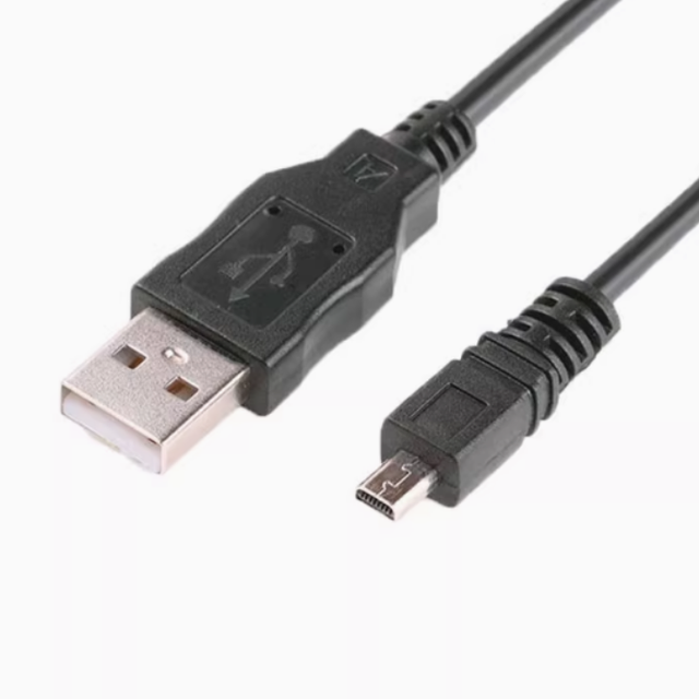 1.5m 8Pin 8 Pins 8P Small Port Universal Digital Camera USB Data and Charging Cable for Fuji FinePix F/S/A/E/X/JX