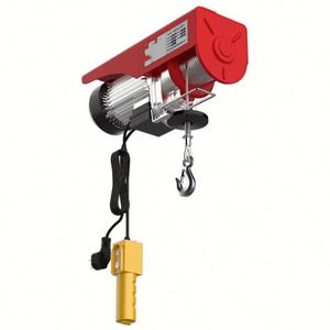 Mini palan électrique 220V à câble, élévateur neuf pour usage domestique, petit palan pour décoration, capacité 150KG, longueur de câble 20M - Product Image 2