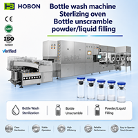 Machine de remplissage et d'emballage quantitative Hebo pour poudre et pâte, avec tige à vis, 10-300 ml, 200 ml, à valve rotative à buse unique
