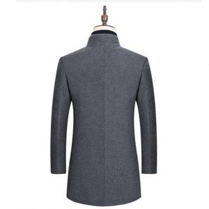 Manteau long d'hiver pour <span class=keywords><strong>homme</strong></span> en laine épaisse, collection automne 2026, très demandé - Product Image 6