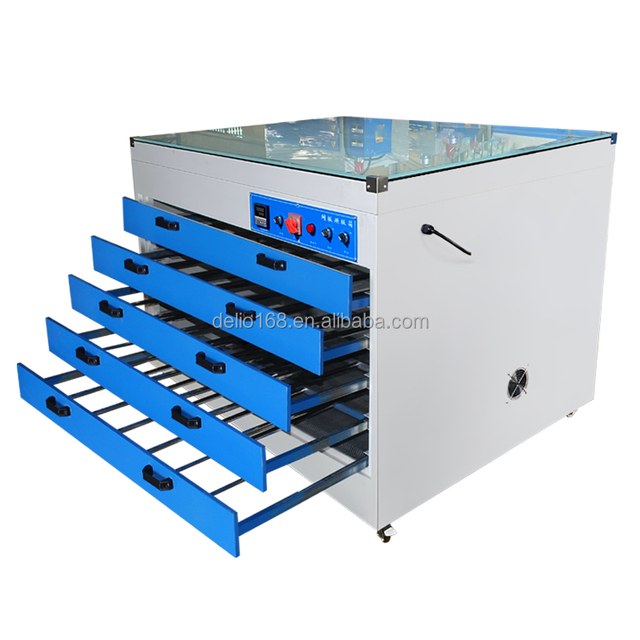 Led UV Exposure Machine Drying Cabinet Exposure Vaccum Unit Machine Pre-press Equipment for Screen Printing Plate Maker Machine