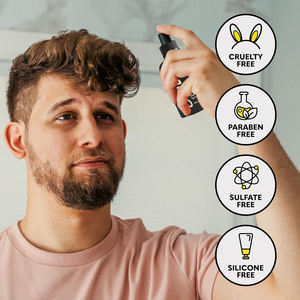 Etiqueta personalizada para el cabello, estilo esponjoso, sin alcohol, voluminizador, ligero, protector solar, olas de playa, sal marina, <span class=keywords><strong>spray</strong></span> para el cabello - Product Image 2