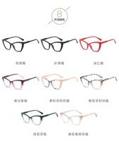 QSKY Lunettes de vue rétro de luxe pour femmes, monture œil de chat anti-lumière bleue, vente en gros