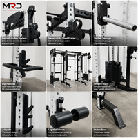 Mairuida MRD-1225 - Máquina de entrenamiento funcional de alta resistencia con cable cruzado, gimnasio multifuncional para entrenamiento de fuerza en casa/gimnasio