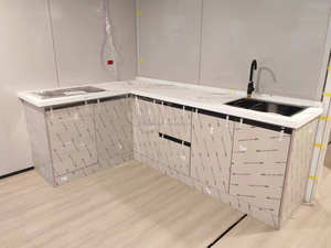 Maison préfabriquée bon marché de 40 pieds et 20 pieds, extensible, avec salle de bain, préfabriquée, pliable, transportable, maison portable - Product Image 5