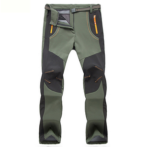 <span class=keywords><strong>Pantalon</strong></span> cargo softshell imperméable et chaud pour la <span class=keywords><strong>randonnée</strong></span> en plein air, pour hommes et femmes, en spandex, polaire, polyester, <span class=keywords><strong>pantalon</strong></span> cargo surdimensionné, <span class=keywords><strong>pantalon</strong></span> <span class=keywords><strong>de</strong></span> sport - Product Image 4