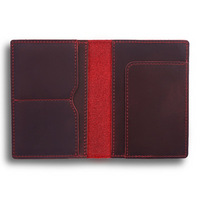 Porte-passeport en cuir de vachette véritable avec logo personnalisé, pour homme et femme, pour les voyages