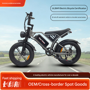 Vélo électrique adulte haute vitesse avec une autonomie de 45 km, moteur 48V 500W, pneus de 20 pouces, vélo tout-terrain/neige/cross-country à vendre - Product Image 2