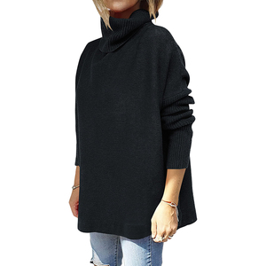 Eco Women's Suit Plain Knitted Turtleneck Female <strong>Wool</strong> Cashmere Sweater <strong>Pant</strong> 2 Piece Set Women Sweater Knit Two Piece Se - Product Image 6