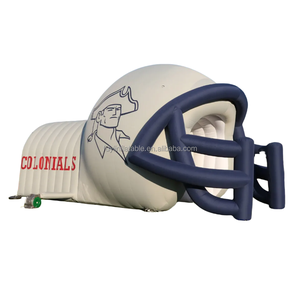 Tenda Terowongan Tiup Model Singa Biru Berkualitas Tinggi untuk Promosi Olahraga Sepak Bola Bisbol Sekolah - Product Image 6