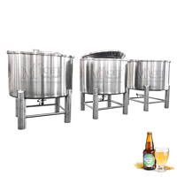 Cuve de Fermentation Ouverte 400L pour Kombucha – Équipement de Brassage et de Production de Kombucha