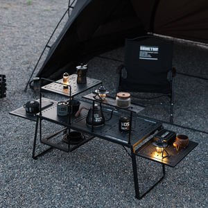 Mới nhất cắm trại ngoài trời igt di động dã ngoại bảng đa năng có thể tháo rời gấp bảng kết hợp bảng - Product Image 2