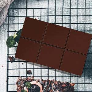 Manteca de cacao pura bloque grande bloque chocolate blanco y negro ladrillo 1kg ingrediente para hornear chocolate - Product Image 1