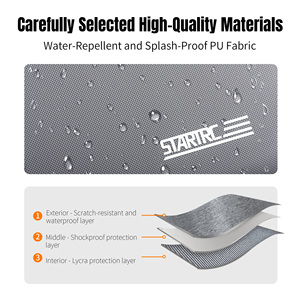 กระเป๋าใส่โดรน STARTRC กันน้ำ ทำจากวัสดุ PU สำหรับ DJI NEO <span class=keywords><strong>2</strong></span> Standalone (รวมแบตเตอรี่สองก้อน) กระเป๋าพกพาโดรนยอดนิยม - Product Image 2