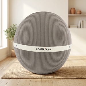 Ballon de Yoga <span class=keywords><strong>en</strong></span> PVC Personnalisé 65cm pour Pilates, Massage, Entraînement de Stabilité, Exercices d'Équilibre, Gymnastique à Domicile, Renforcement Musculaire et Fitness <span class=keywords><strong>en</strong></span> Soutien Prenatal avec Housse - Product Image 3