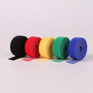 Bridas de nailon ecológicas de doble cara, impermeables, con gancho y bucle, para almacenamiento en el hogar, oficina o aula - Product Image 4