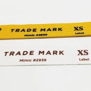 Wholesale Custom Silicone Printed Logo Elastic Band Webbing Rubber Tape for Sports Garment