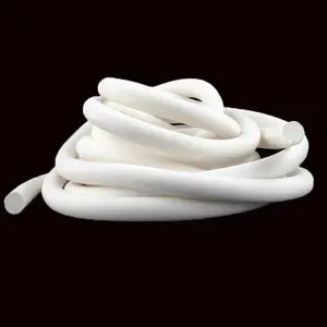 Экструдированные силиконовые резиновые силиконовые стержни, полный размер, пригодные для экструзии, резиновые поролоновые шнуры